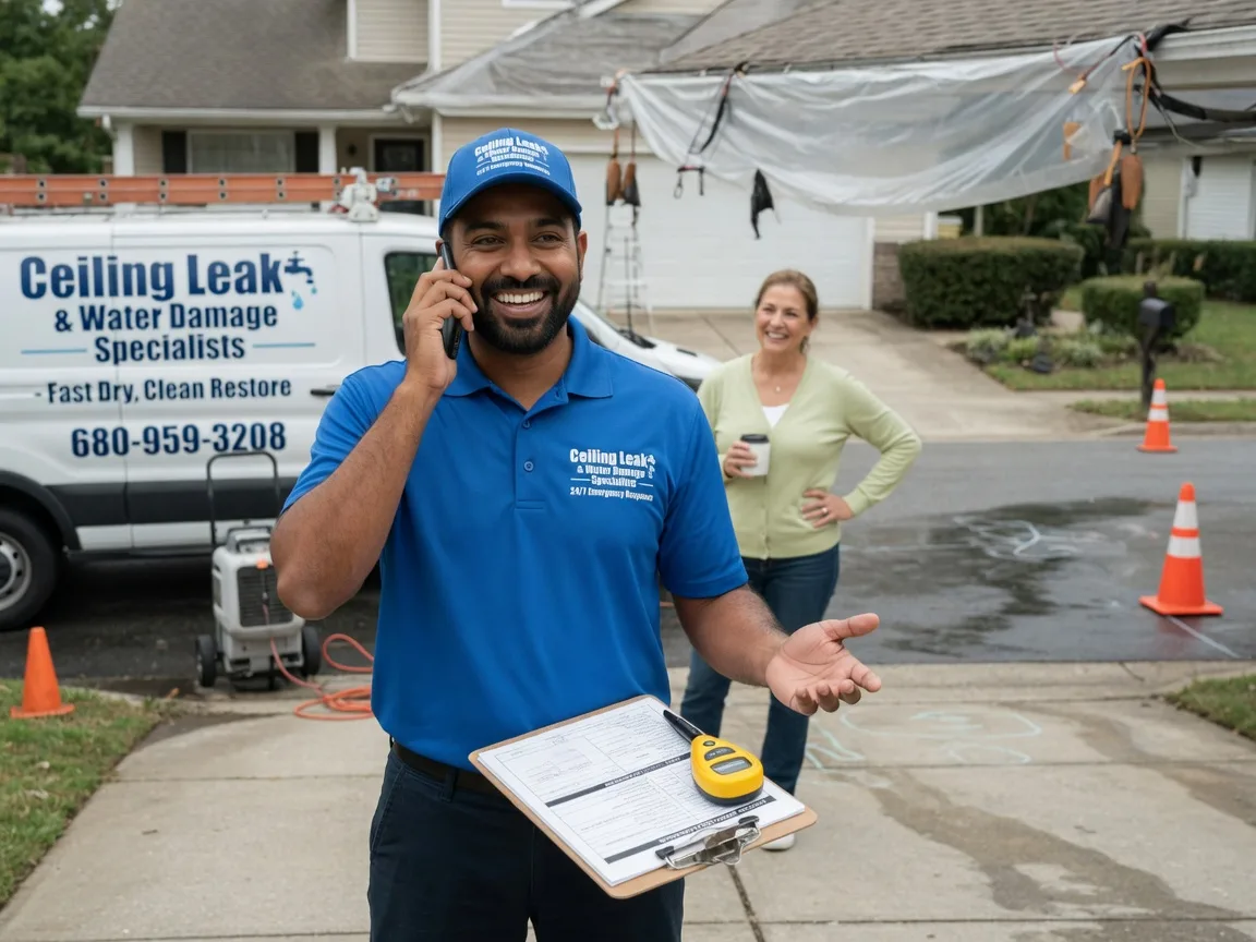 Ceiling Leak Cleanup Katy, TX FAQs